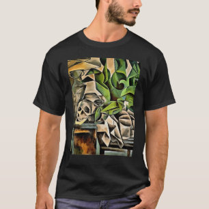 Still life with Cranium Geometric Art T-Shirt