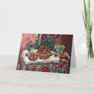 Still Life with Cyclamens   Henri Manguin Card