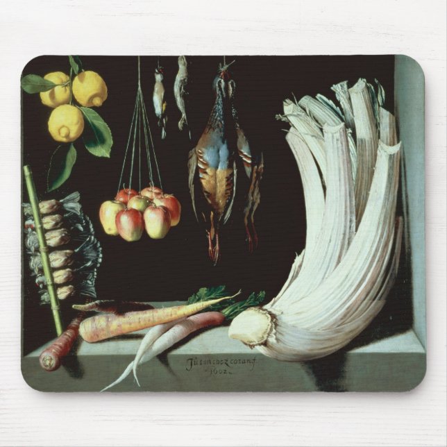 Still life with dead birds, fruit and mouse mat (Front)