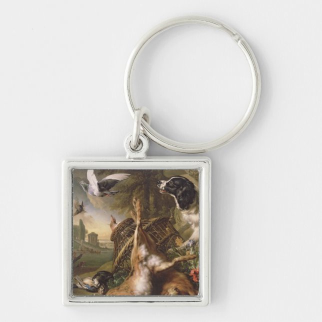 Still Life with Dead Game and Hares Key Ring (Front)
