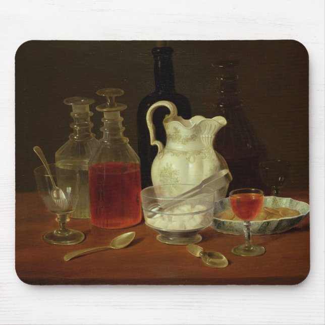 Still Life with Decanters Mouse Mat (Front)