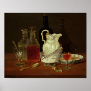 Still Life with Decanters Poster