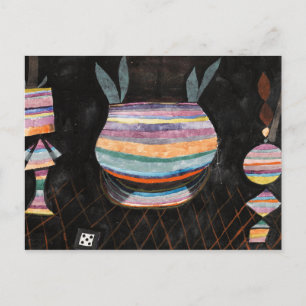 Still Life with Dice, 1923 by Paul Klee Postcard