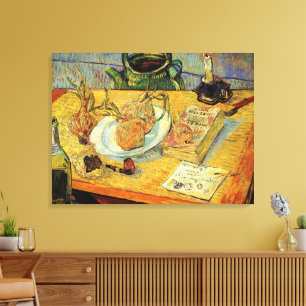 Still Life with Drawing Board by Vincent van Gogh Canvas Print