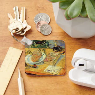Still Life with Drawing Board by Vincent van Gogh Key Ring