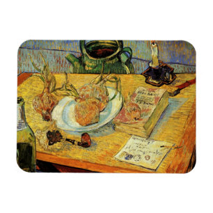 Still Life with Drawing Board by Vincent van Gogh Magnet