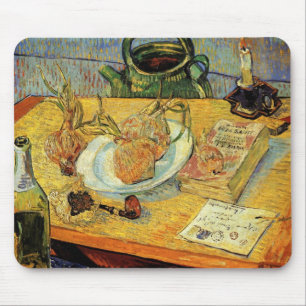 Still Life with Drawing Board by Vincent van Gogh Mouse Mat