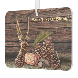 Still Life With Eagle Car Air Freshener