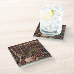 Still Life With Eagle Glass Coaster