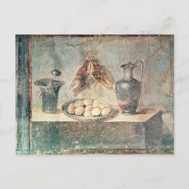Still life with eggs and thrushes postcard (Front)