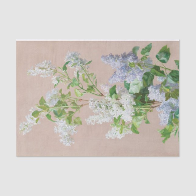 Still Life With Flowers (2) by Jean Benner Tissue Paper (Front)