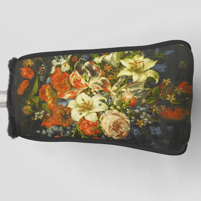 Still Life with Flowers and Fruit  Golf Head Cover (Front)