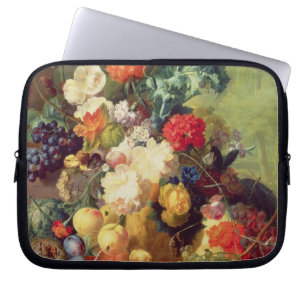 Still Life with Flowers and Fruit Laptop Sleeve