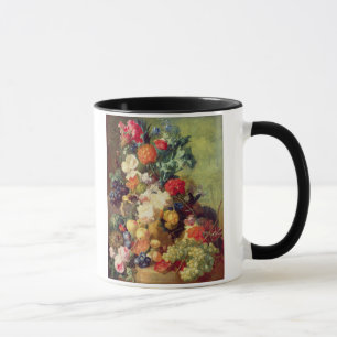 Still Life with Flowers and Fruit Mug