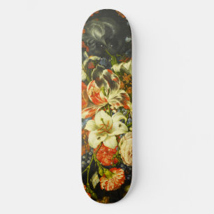 Still Life with Flowers and Fruit Skateboard