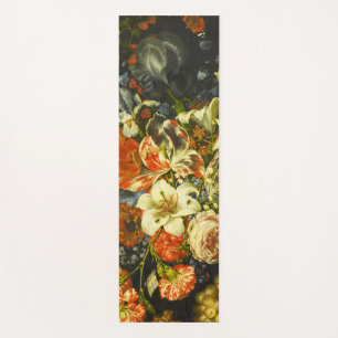 Still Life with Flowers and Fruit Yoga Mat