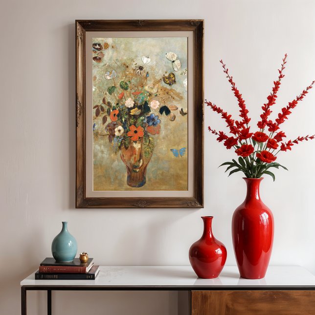Still Life with Flowers  by Odilon Redon.  Poster (Creator Uploaded)