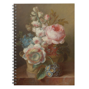 Still Life With Flowers – Cornelis van Spaendonck Notebook