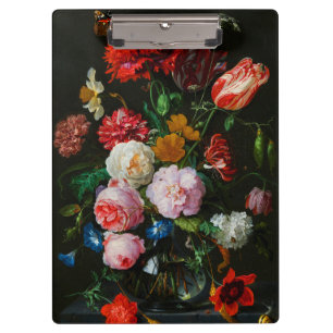 Still Life with Flowers in a Glass Vase  Clipboard