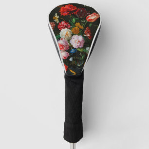 Still Life with Flowers in a Glass Vase  Golf Head Cover