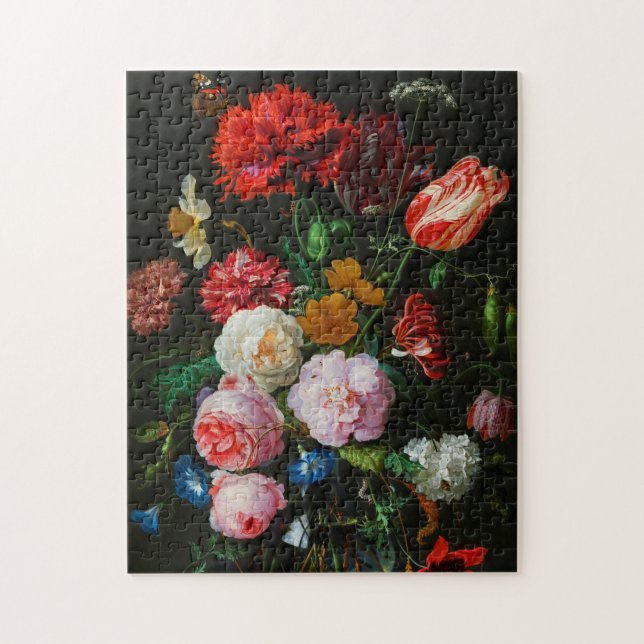 Still Life with Flowers in a Glass Vase  Jigsaw Puzzle (Vertical)