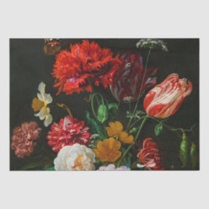 Still Life with Flowers in a Glass Vase  Tissue Paper