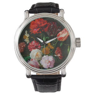 Still Life with Flowers in a Glass Vase  Watch