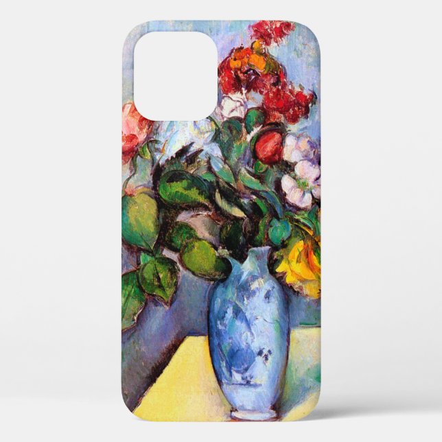 Still Life with Flowers in a Vase, Paul Cezanne Case-Mate iPhone Case (Back)