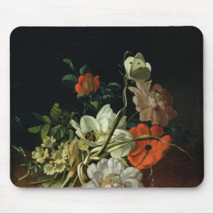 Still Life with Flowers Mouse Mat