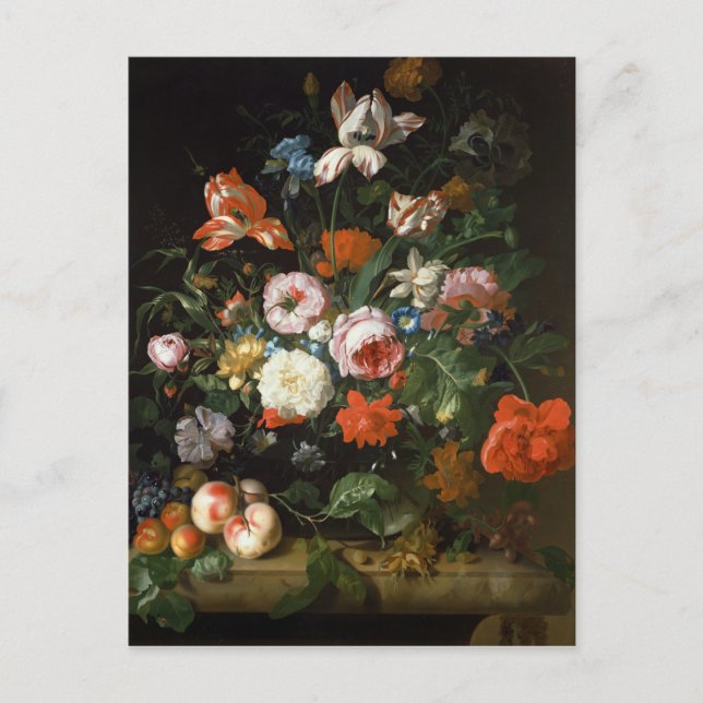 Still life with flowers postcard (Front)
