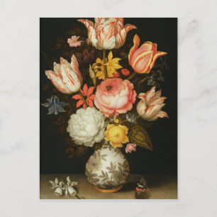 Still Life with Flowers Postcard