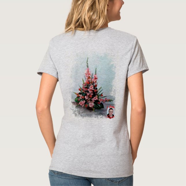 Still life with flowers T-Shirt (Back)