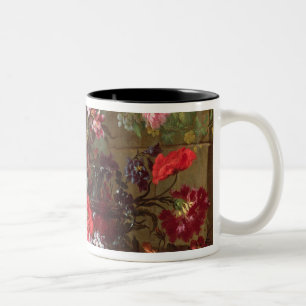 Still Life with Flowers Two-Tone Coffee Mug