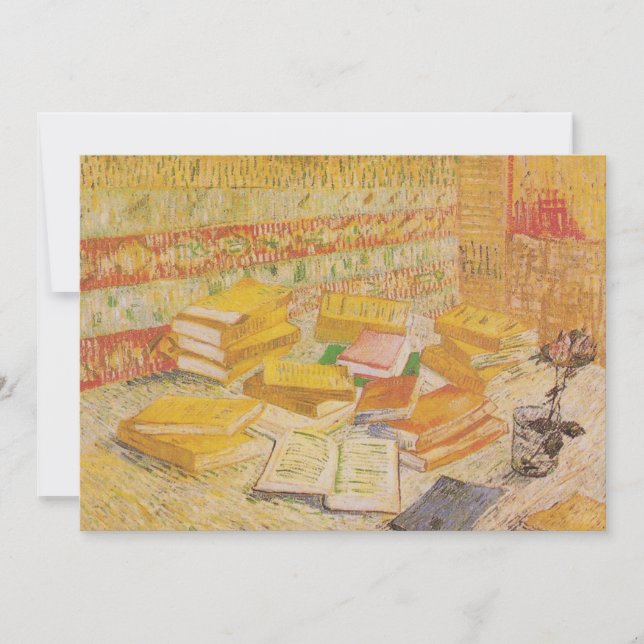 Still Life with French Novels | Vincent van Gogh (Front)