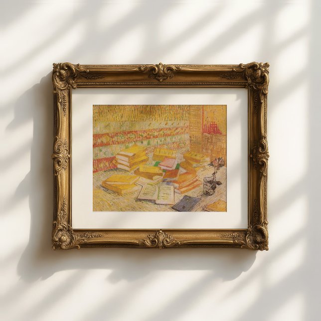 Still Life with French Novels | Vincent Van Gogh Poster (Creator Uploaded)