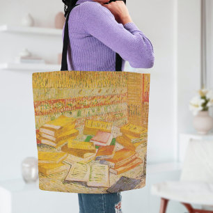 Still Life with French Novels   Vincent van Gogh Tote Bag