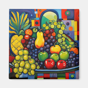 Still life with fruit 11 magnet