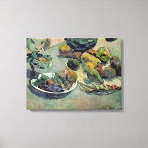 Still Life with Fruit, 1888 Canvas Print