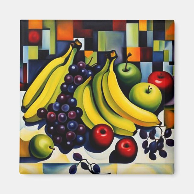 Still life with fruit 2 magnet (Front)