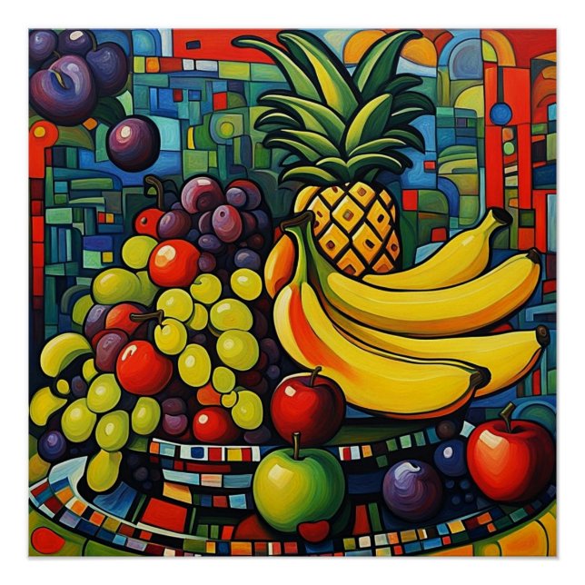 Still life with fruit 3 poster (Front)