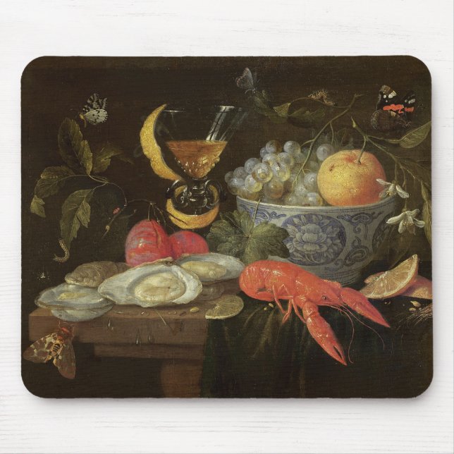 Still Life with Fruit and Shell Fish, 1653 (oil on Mouse Mat (Front)