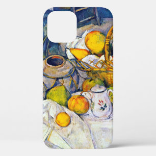 Still Life with Fruit Basket, Paul Cezanne iPhone 12 Case