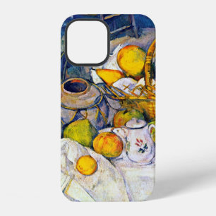 Still Life with Fruit Basket, Paul Cezanne iPhone 12 Case