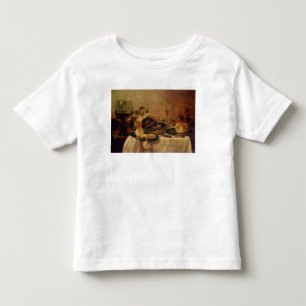 Still Life with Fruit Pie, 1635 Toddler T-Shirt