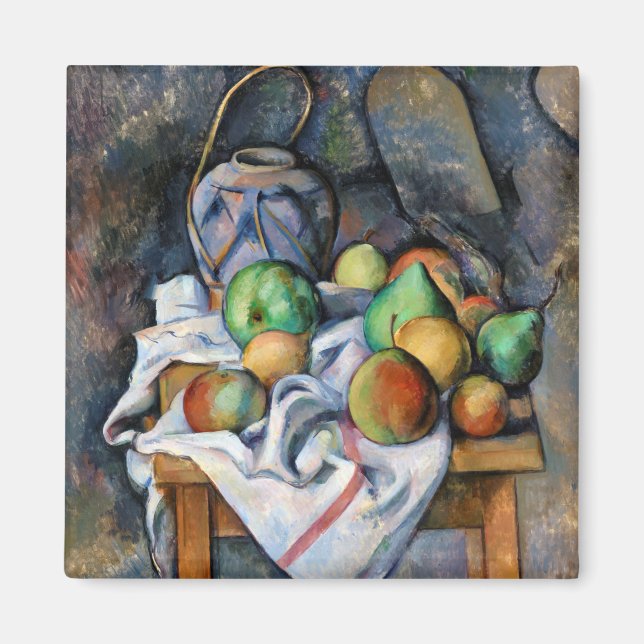 Still Life with Fruits, Paul Cezanne Magnet (Front)