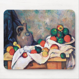 Still Life with Fruits, Paul Cezanne Mouse Mat
