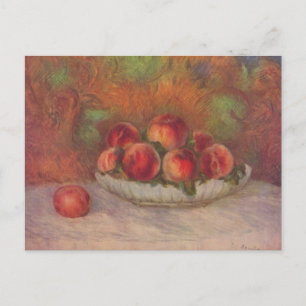 Still life with fruits - Pierre-Auguste Renoir Postcard