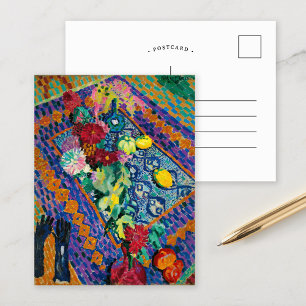 Still Life with Gloves Robert Delaunay Postcard