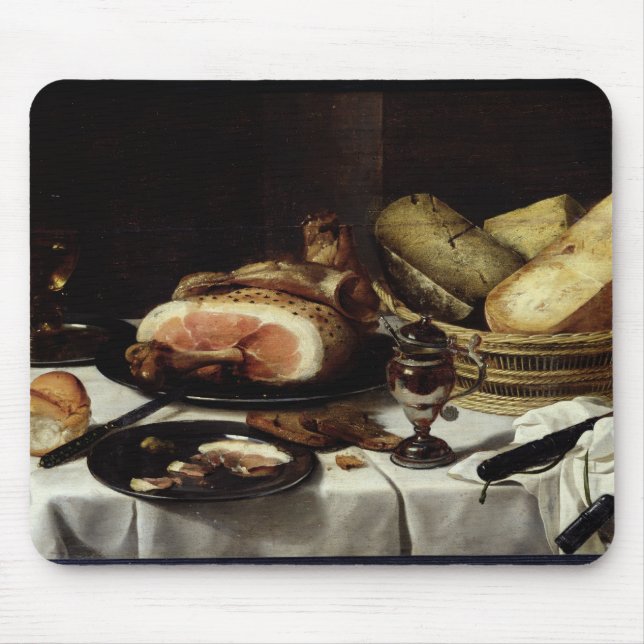 Still Life with Ham Mouse Mat (Front)