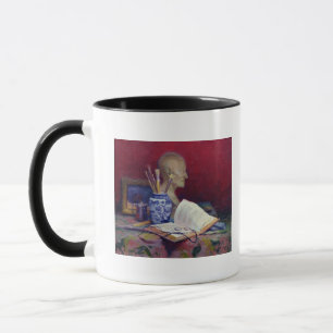 Still Life with Head of Voltaire Mug